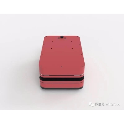 Witty Robotics Katebot第③代麥輪四驅AGV科研版上線